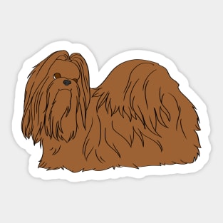 Shih Tzu Sticker